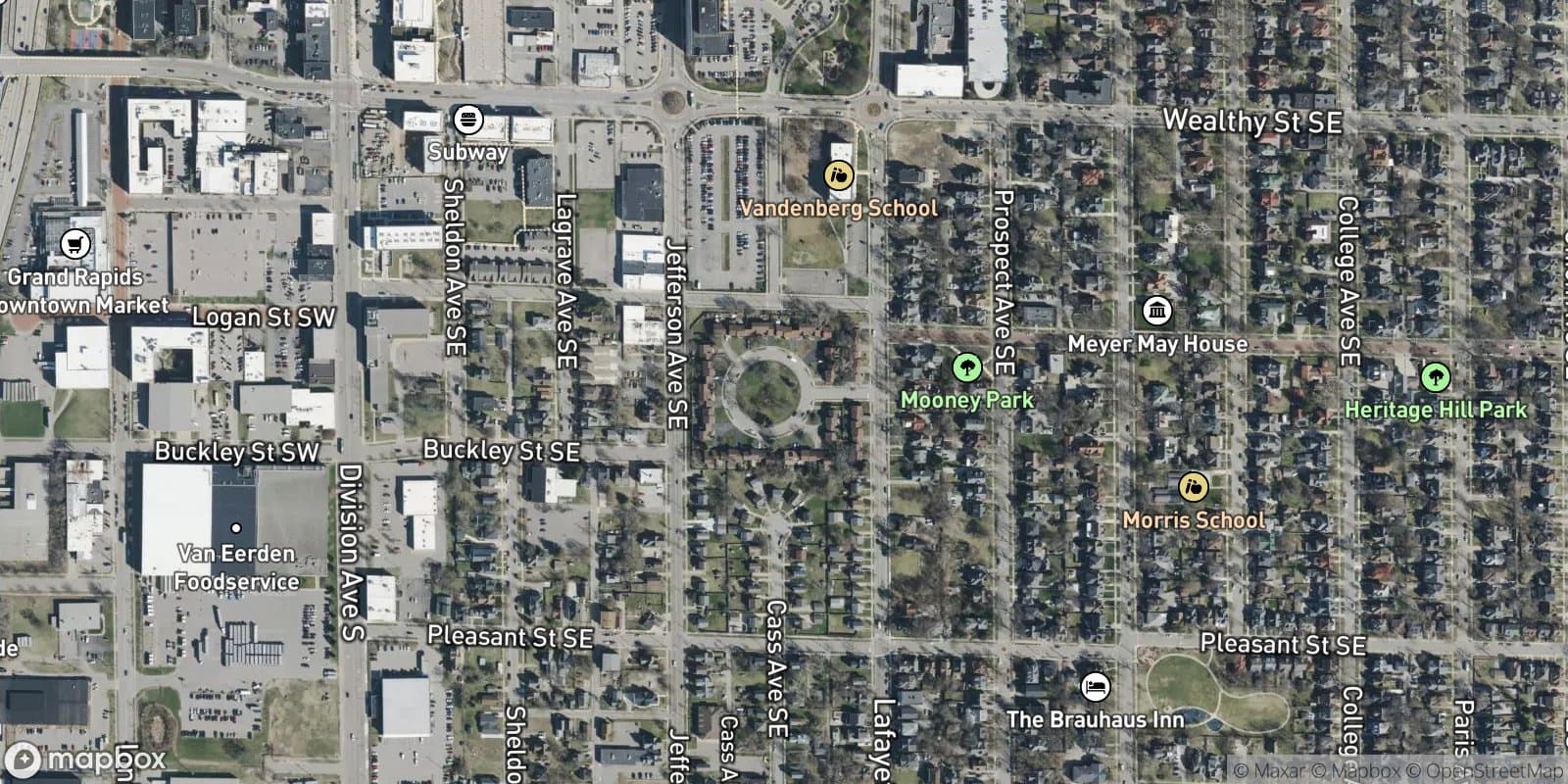 Heritage Commons Plat No. 1 — satellite view