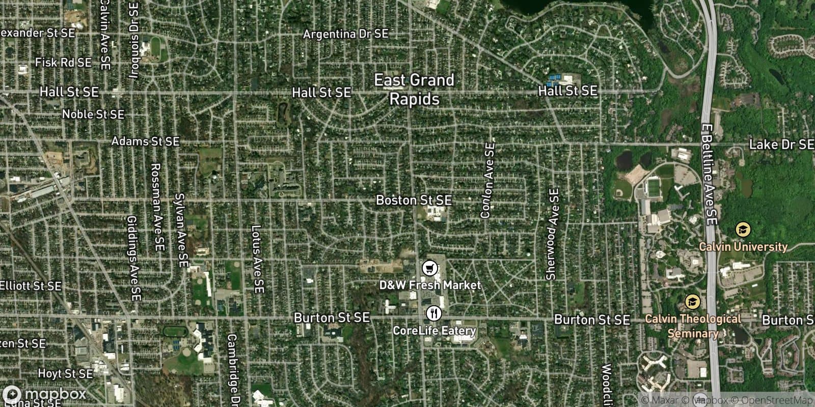 Paris Park — satellite view