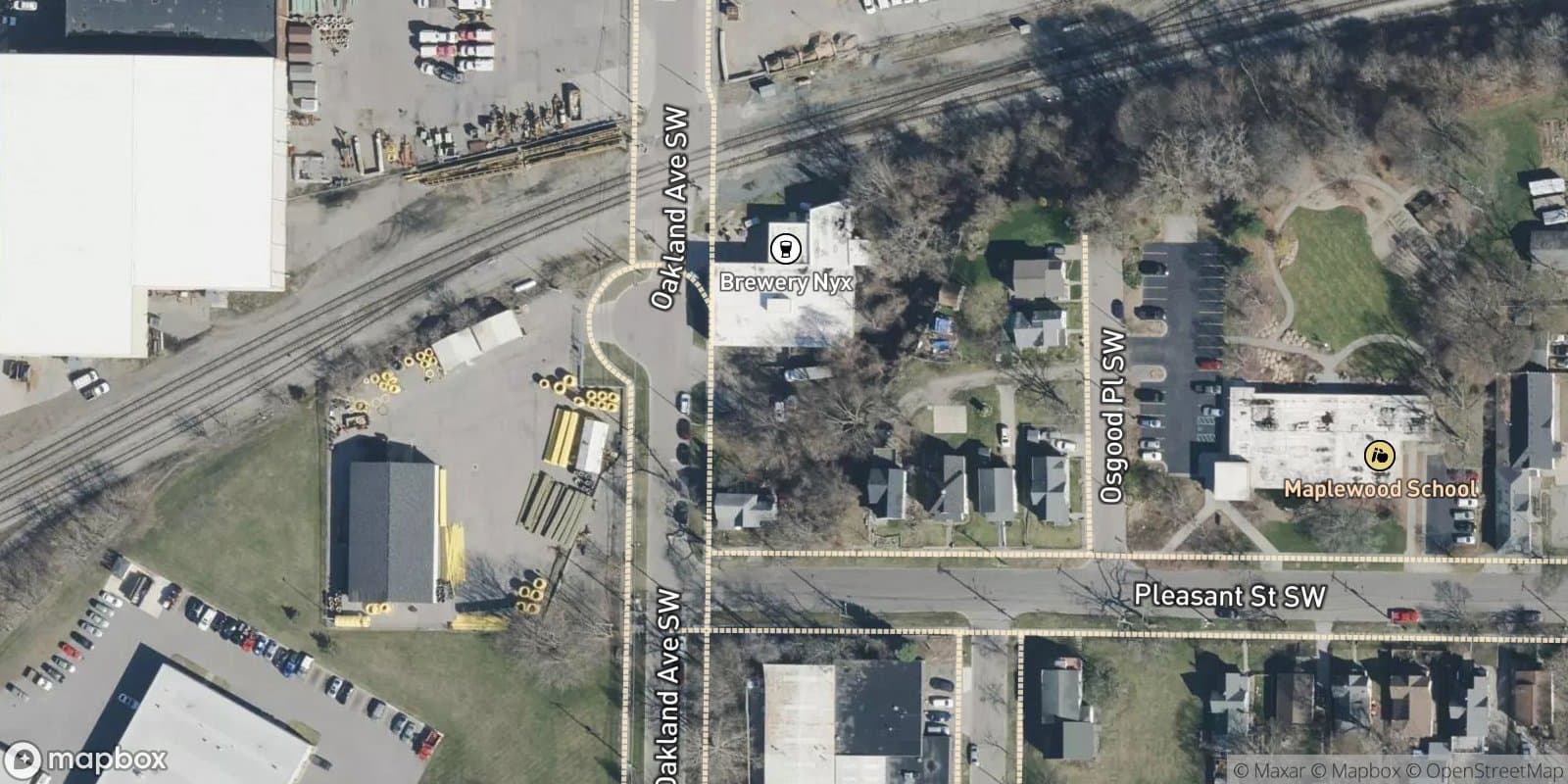 J K Wormnest Add, Amended Plat of Lot 2 and Vacated Part of Alley — satellite view