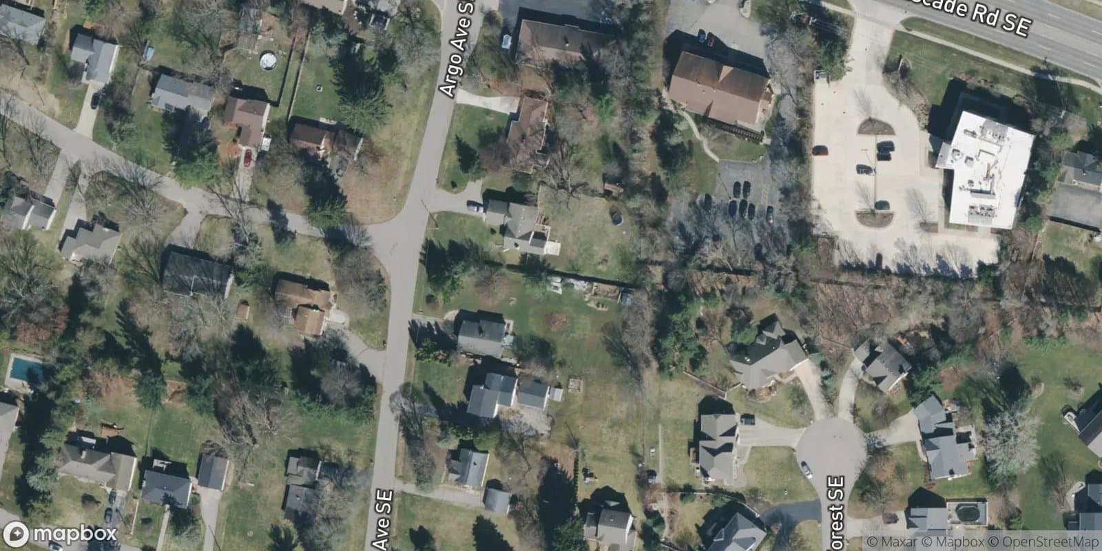 Royal Oak Estates Subdivision, Amended Plat of Lots of 87,88,89,90,91 and Adjacent Vacated Ayles Worth Street — satellite view