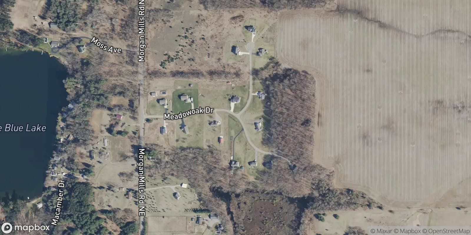 Meadowoak — satellite view
