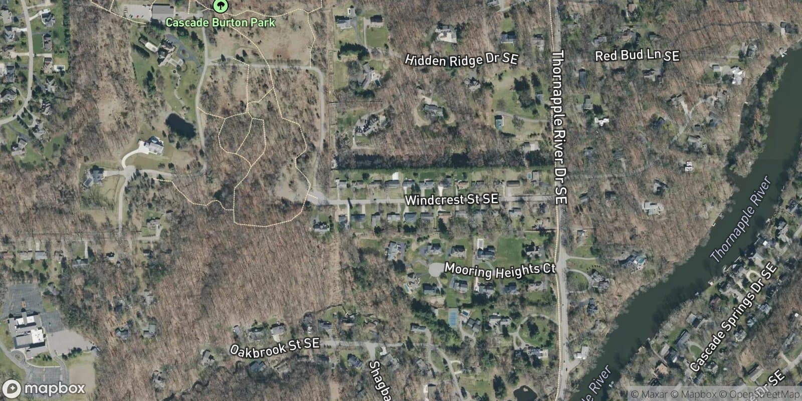 Vanden Berg Plat No.1 — satellite view