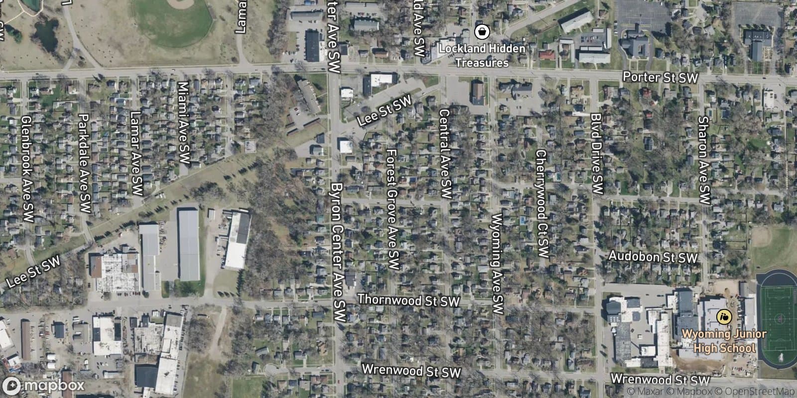 Wyoming Park Second Add. — satellite view