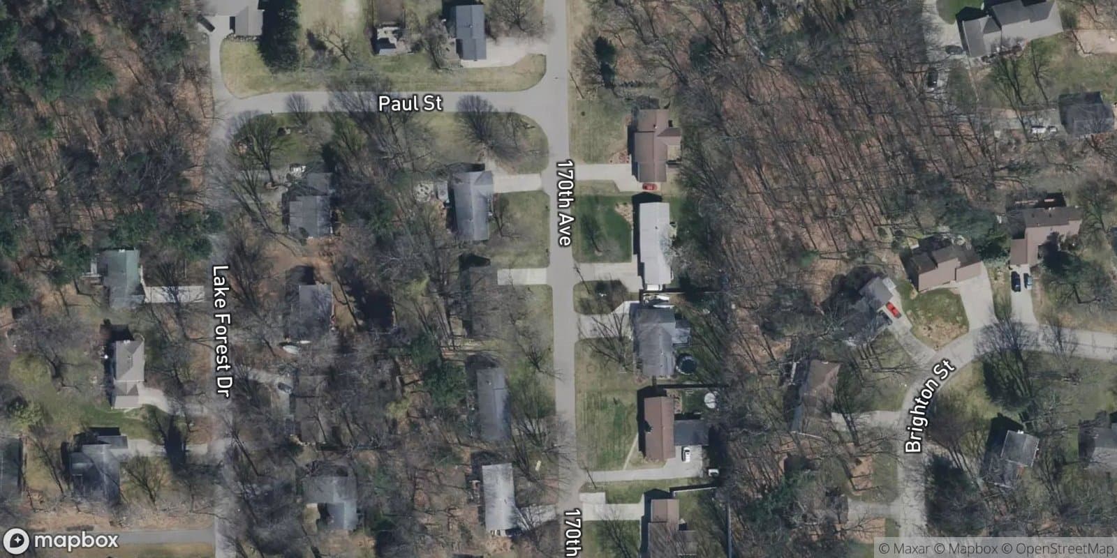 Lake Forest Sub — satellite view