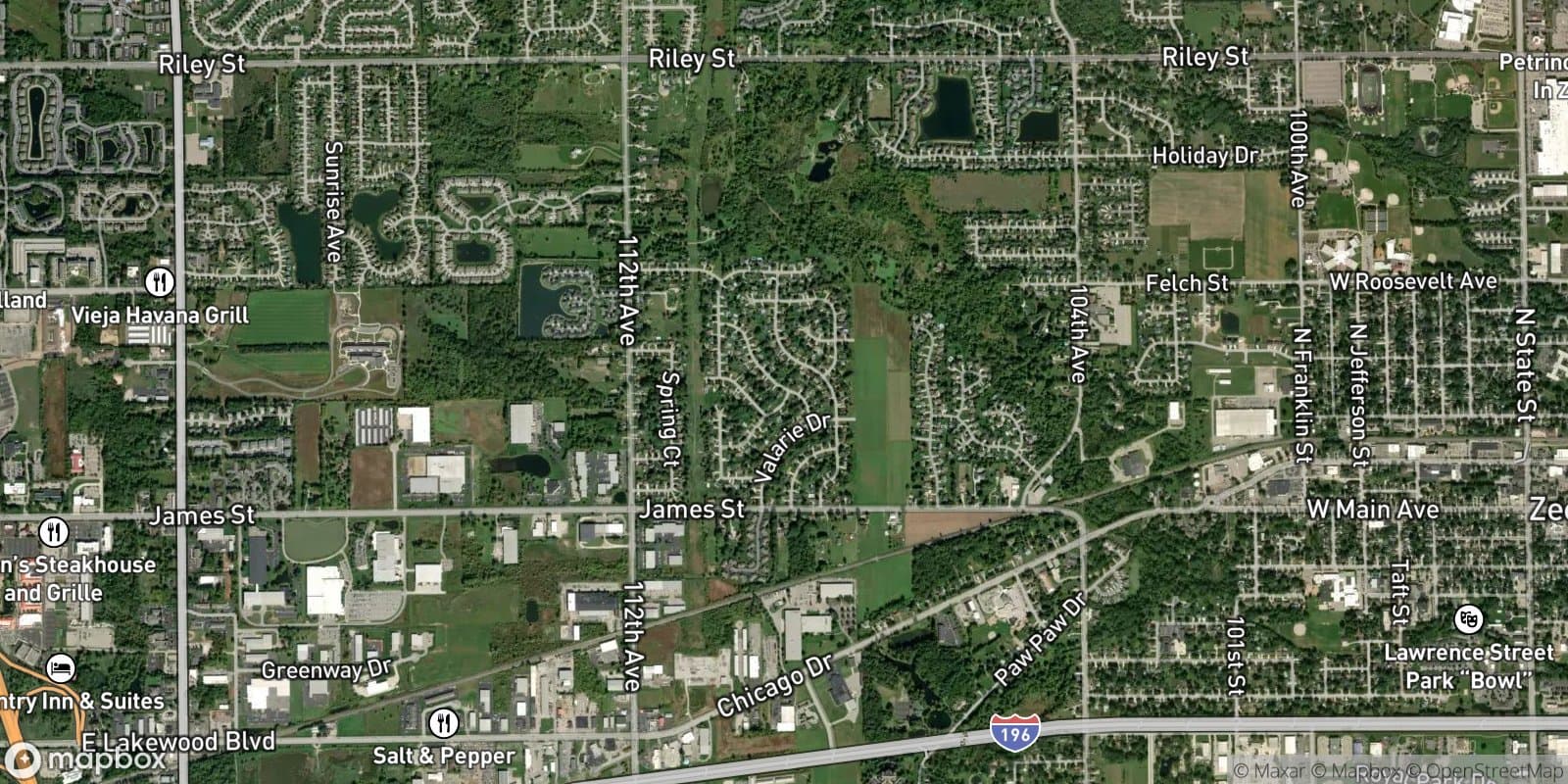 Imperial Estates — satellite view