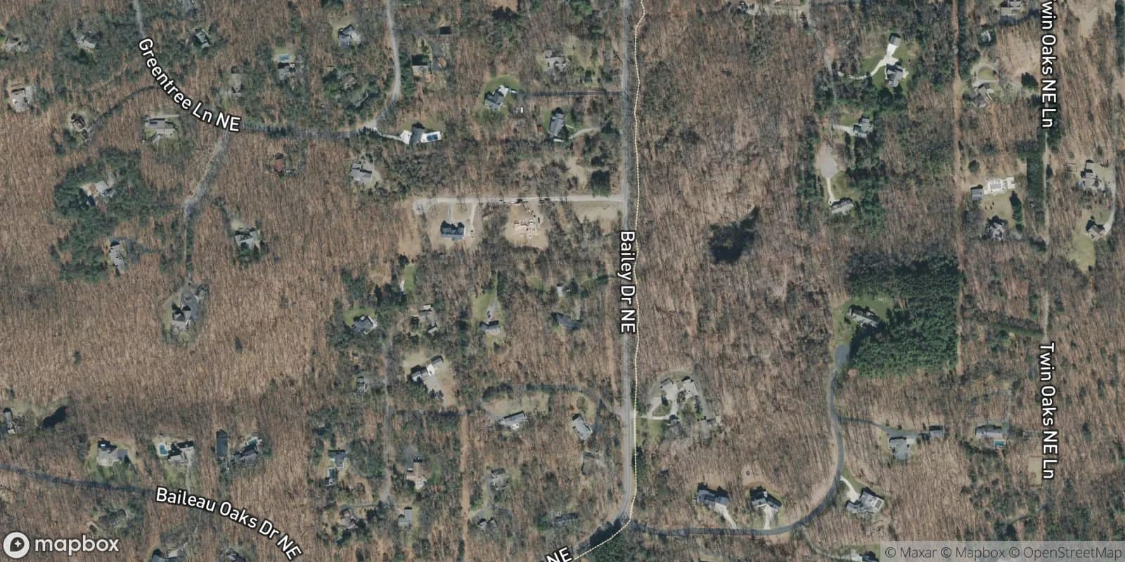 Windridge Estates — satellite view