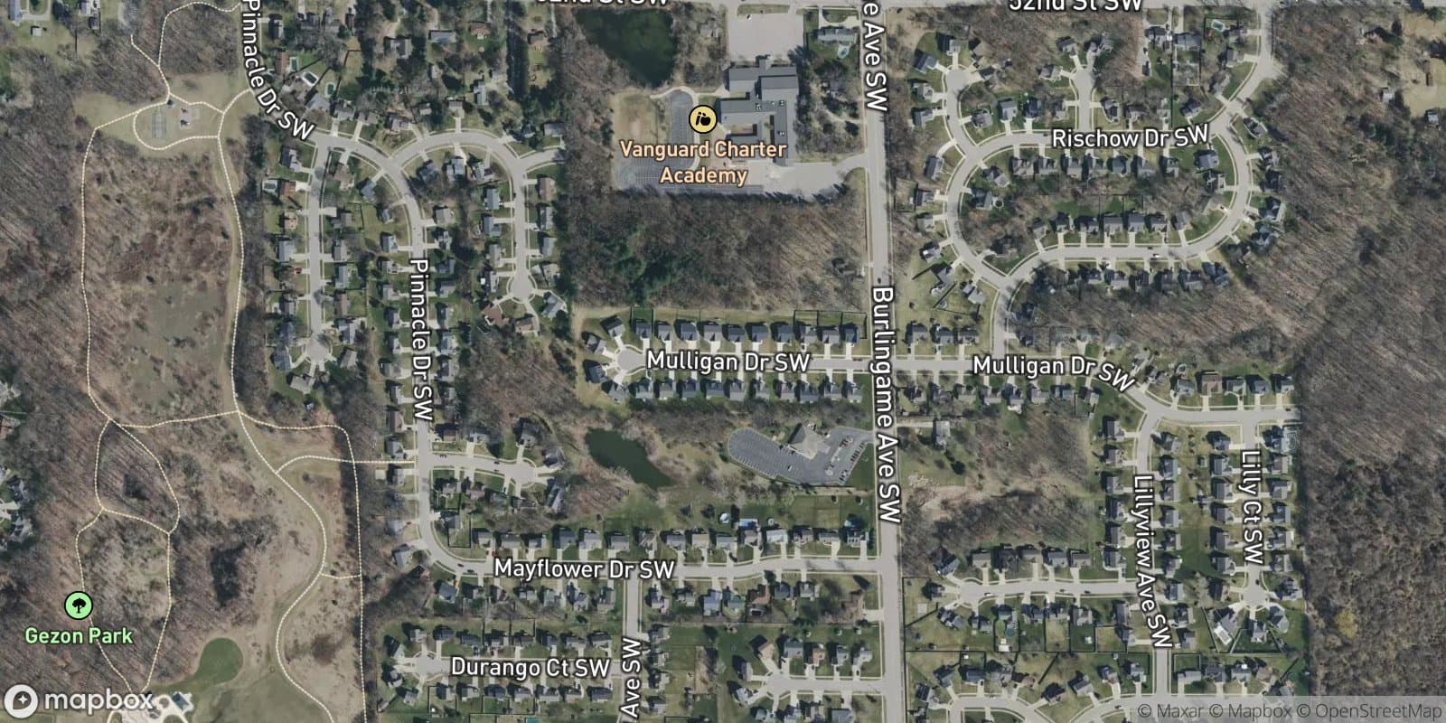 Buck Creek Hill — satellite view