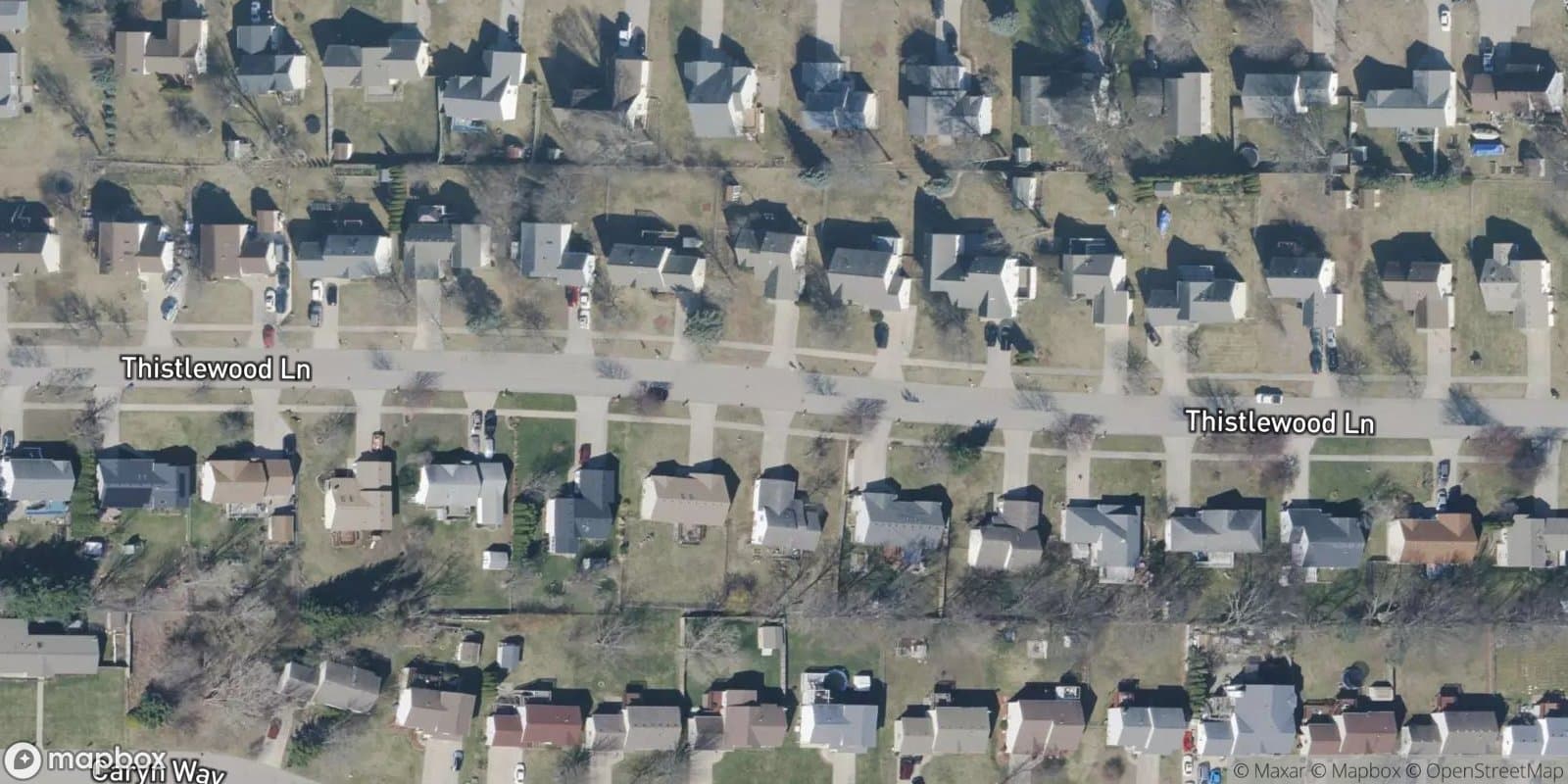 Woodfield Estates — satellite view