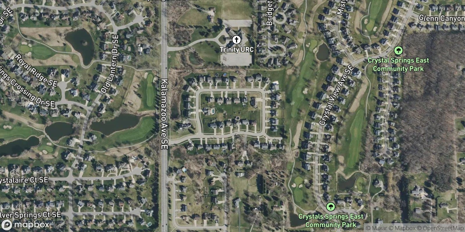 Sweetgrass Ridge — satellite view