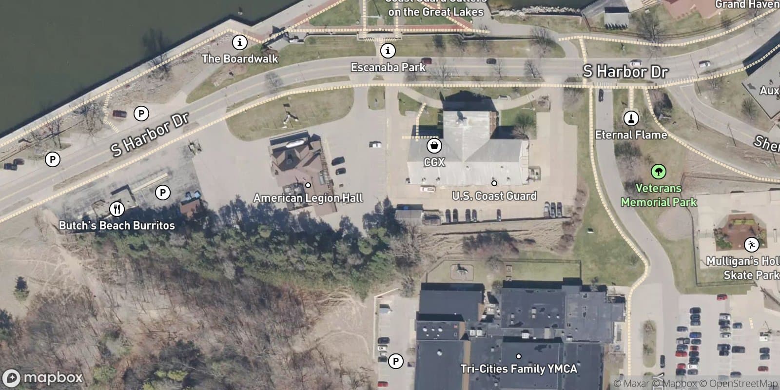 Legion Sub — satellite view