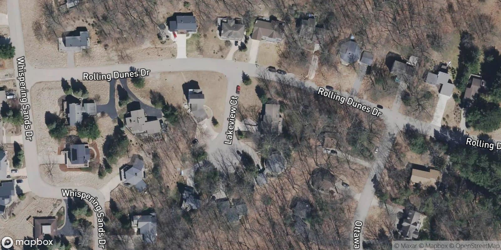 Sheldon Dunes — satellite view