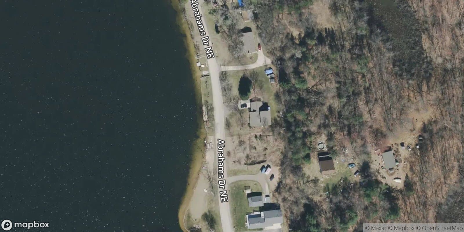 Abrahams Drive Plat — satellite view