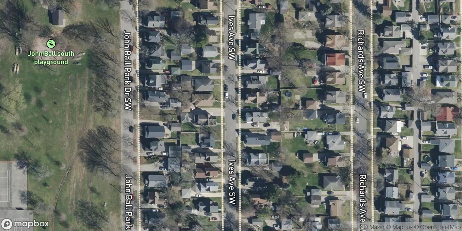 Ives & Lutton Add. — satellite view