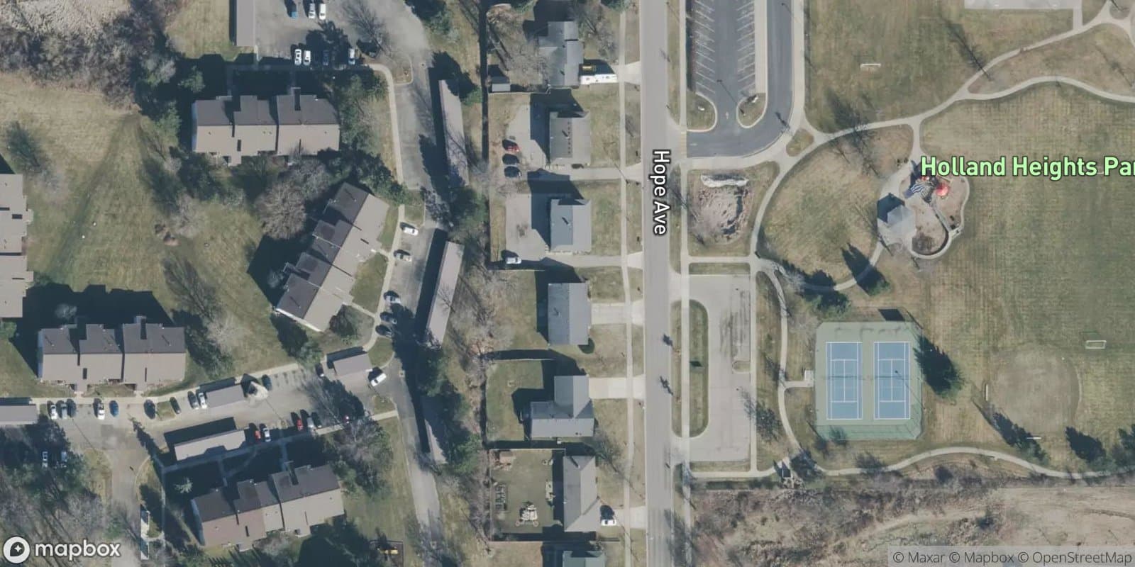 Suburban Heights Sub — satellite view