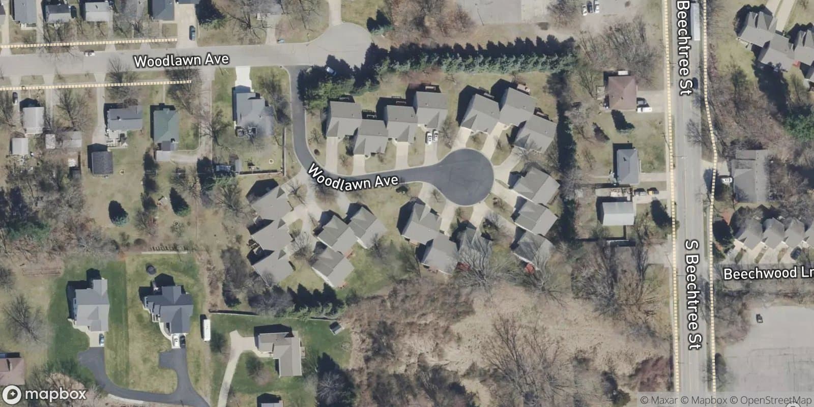 Woodlawn Commons Condos — satellite view
