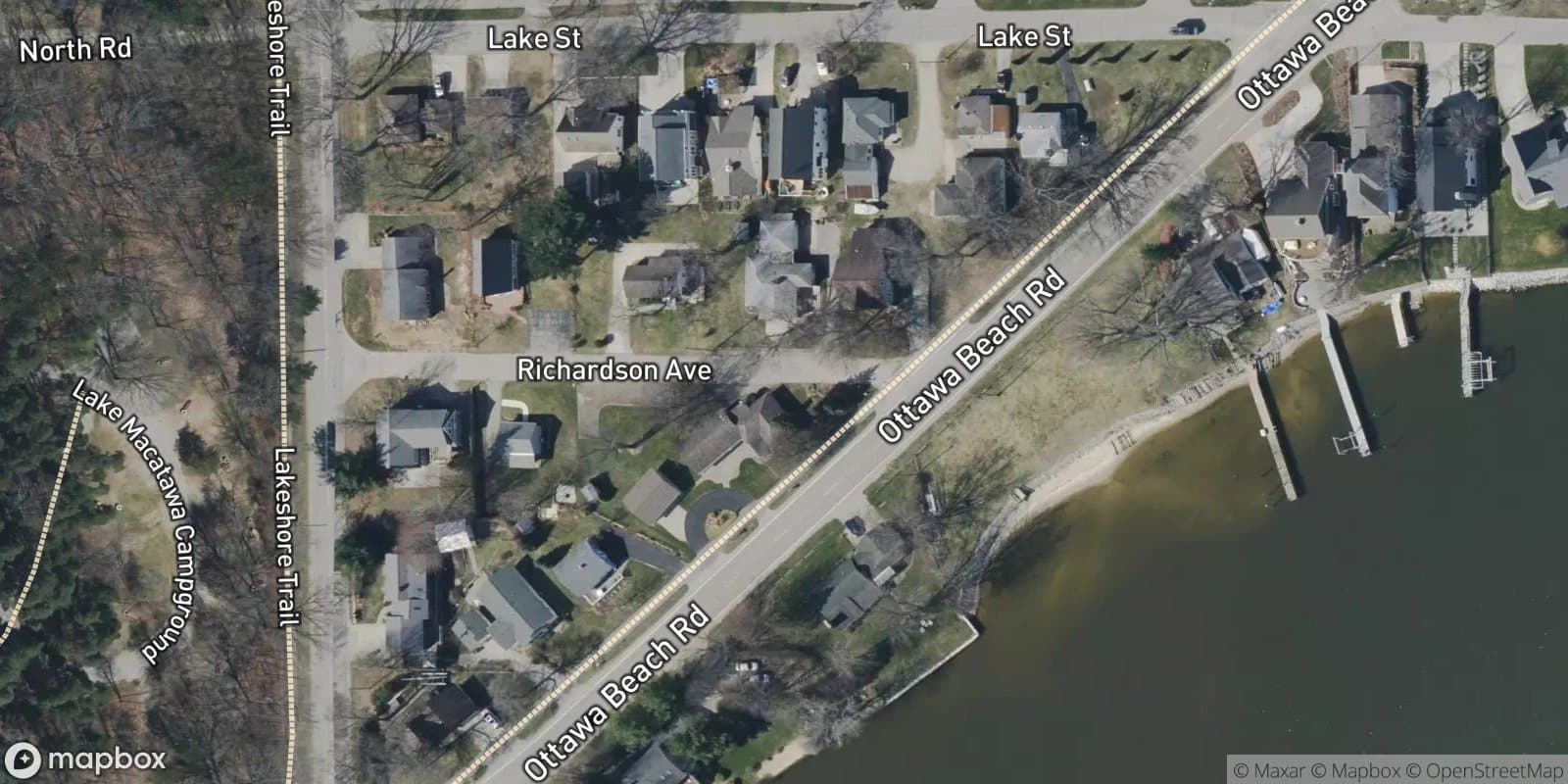 Bay View — satellite view