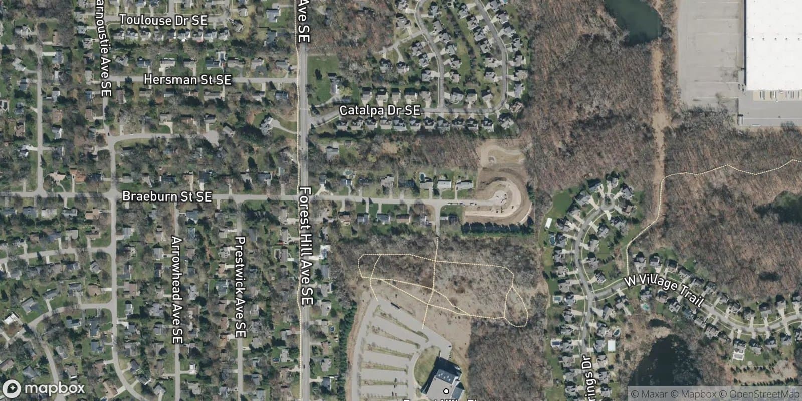 Lock Plat No.1 — satellite view