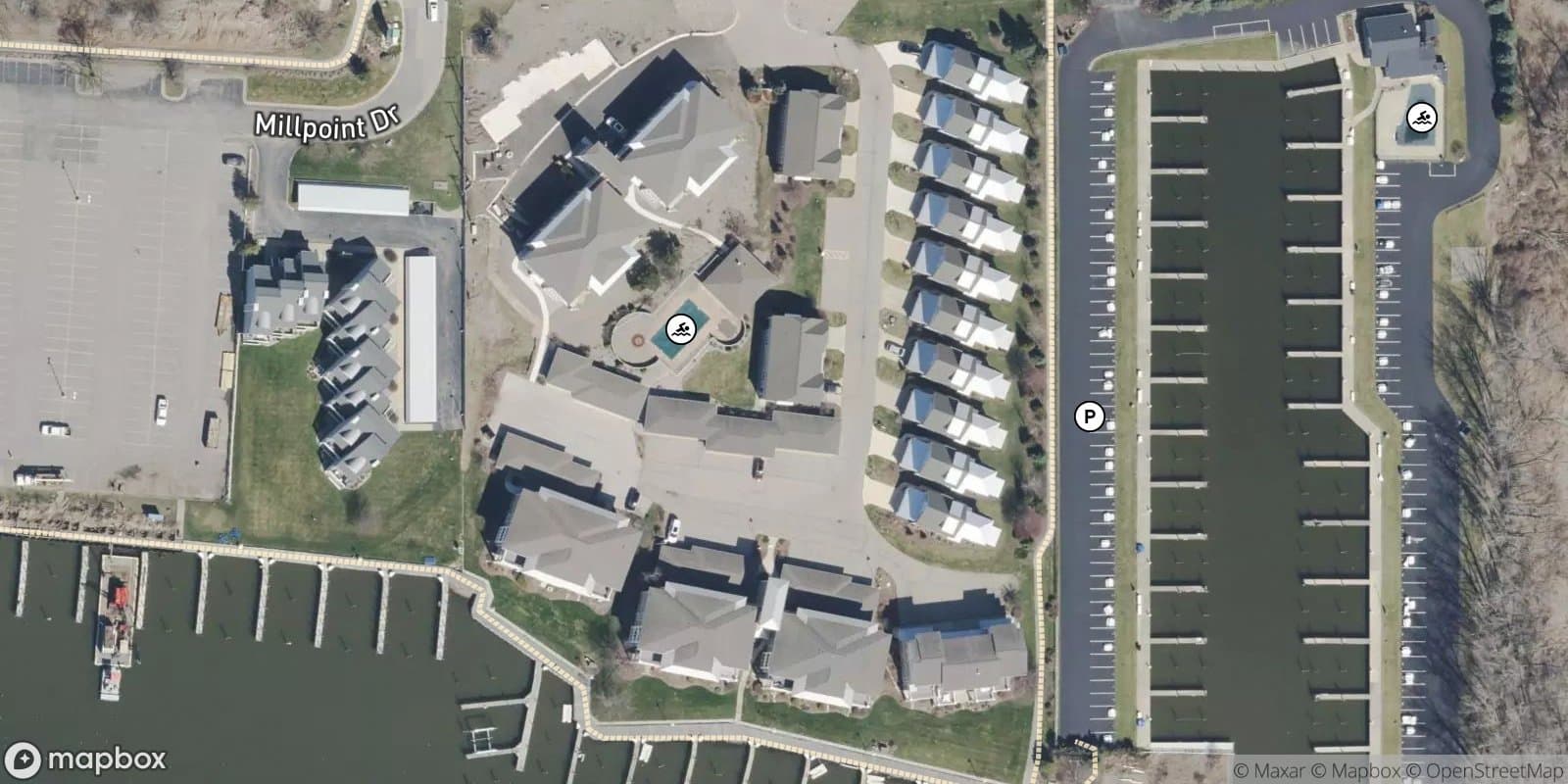 Marina Bay Condo — satellite view