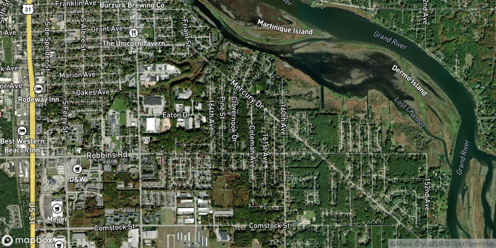 Lampe Sub Area — satellite view