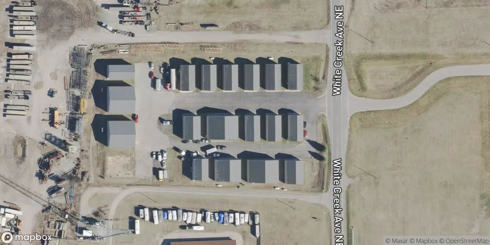 White Creek Storage Condominiums — satellite view