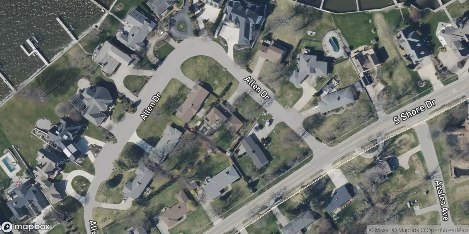 Allen Acres — satellite view