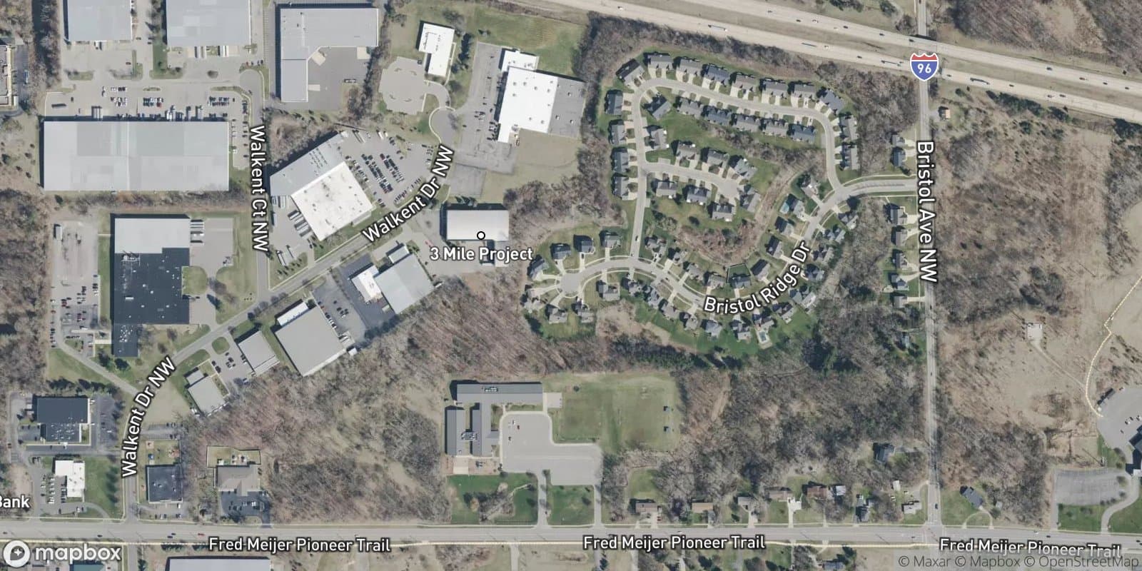 Bristol Ridge No.2 — satellite view
