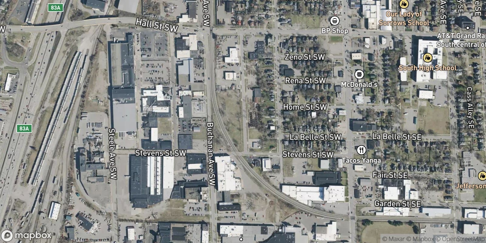 Wilder D. Stevens' Add. — satellite view