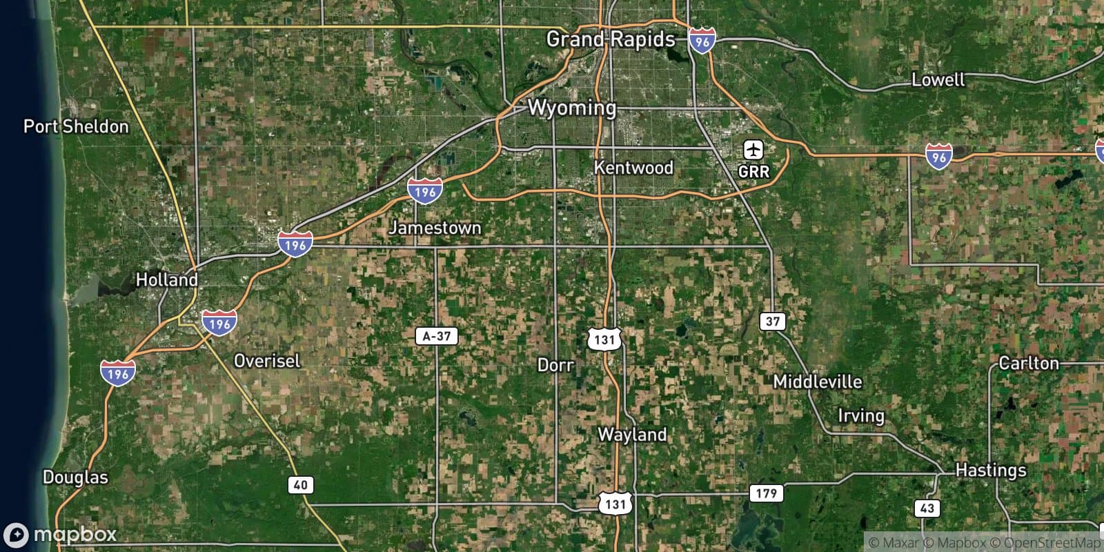 Marlo Farms Area — satellite view