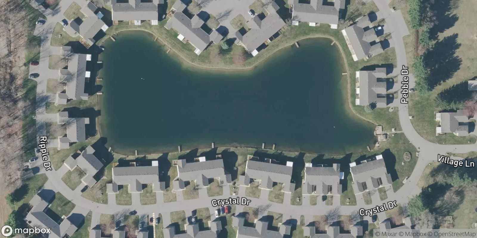 The Village Condos — satellite view