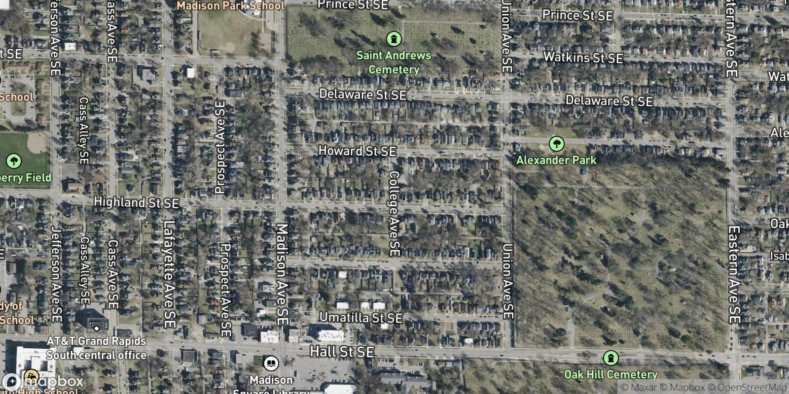 Mcelwees Add. — satellite view