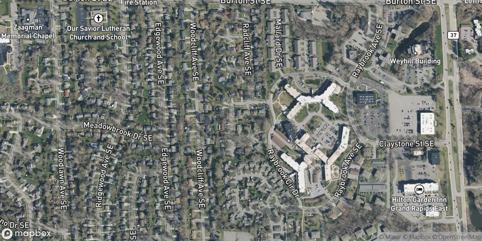 Radcliffe Estates No.2 — satellite view