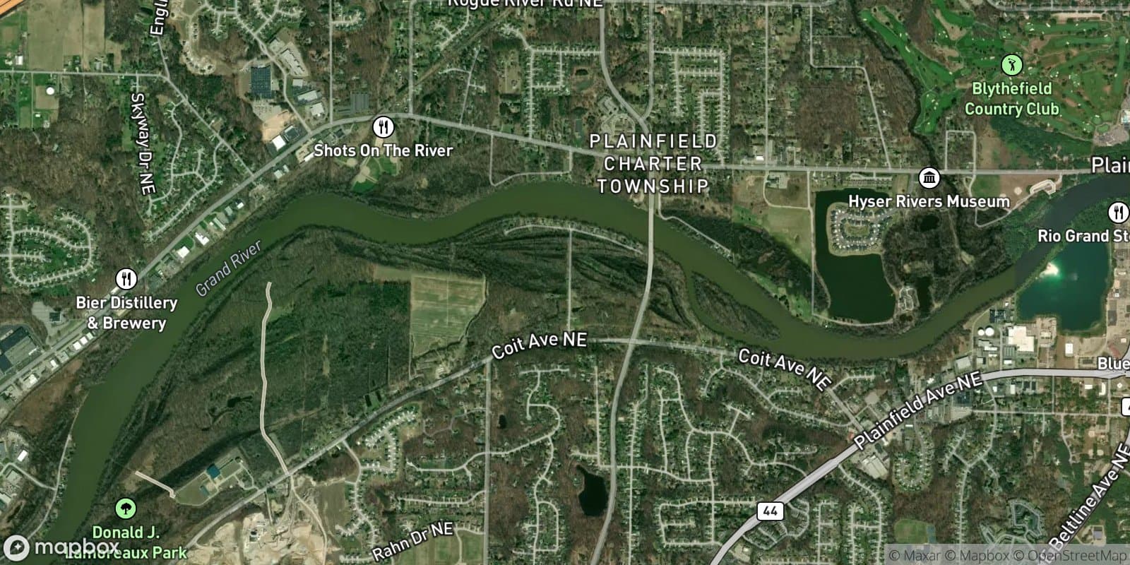 Forestridge Park — satellite view