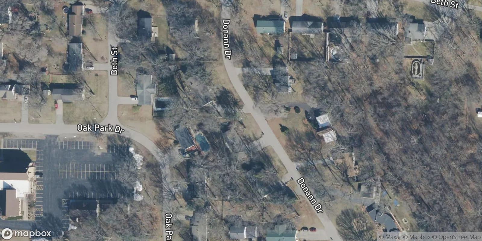 Oak Park Hills — satellite view