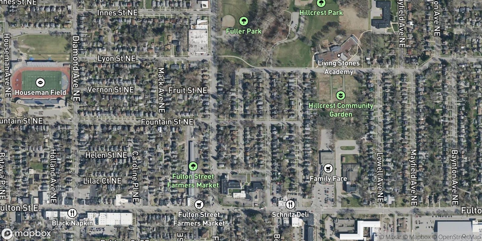 Kinsey & Buys Sub. — satellite view