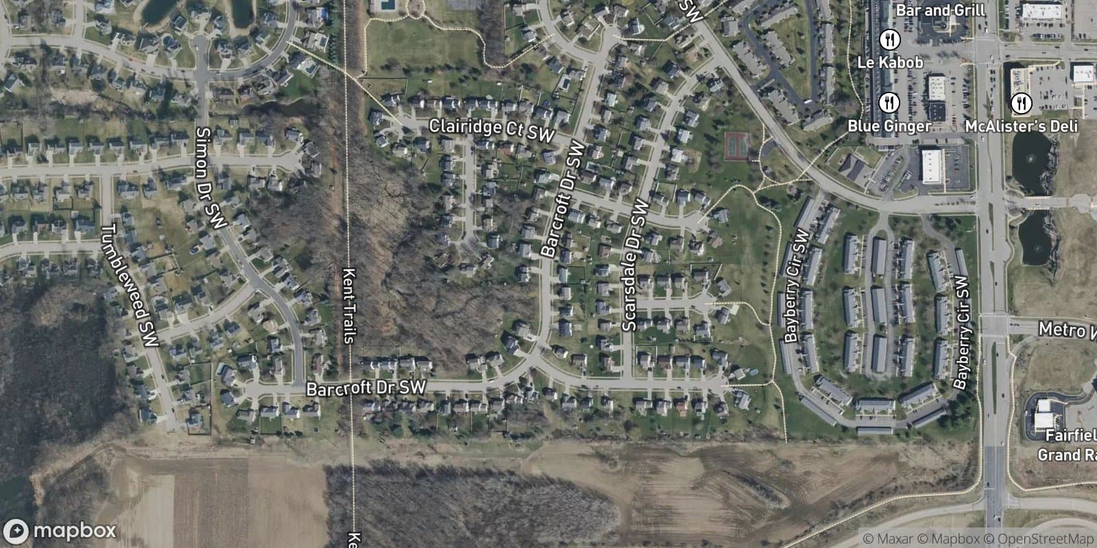 Bayberry Farms III — satellite view