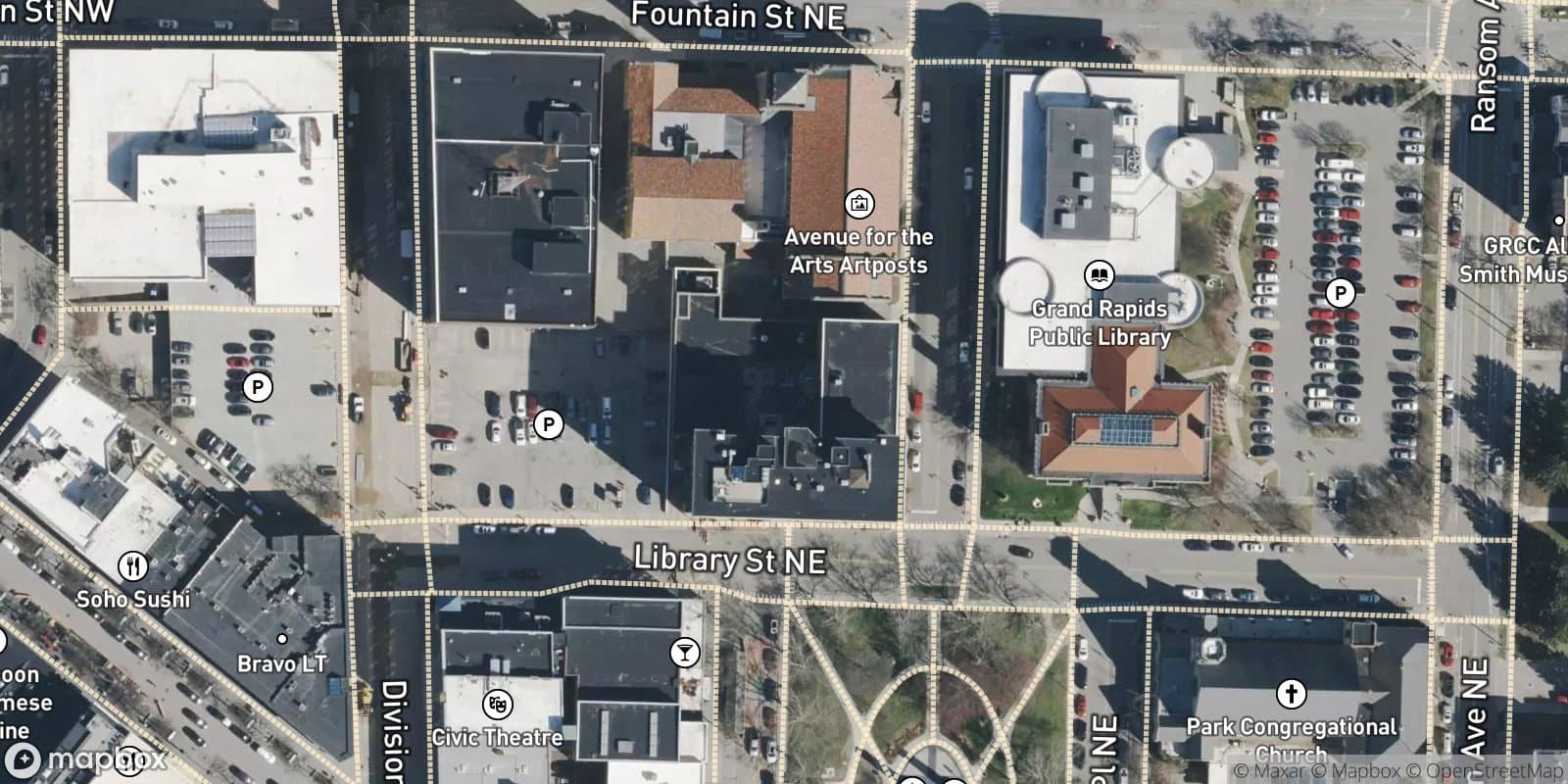 The Fitzgerald — satellite view