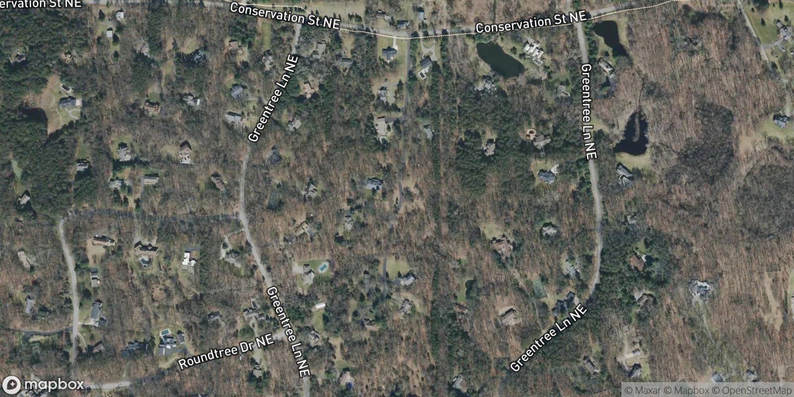 Pine Meadow Condominiums — satellite view