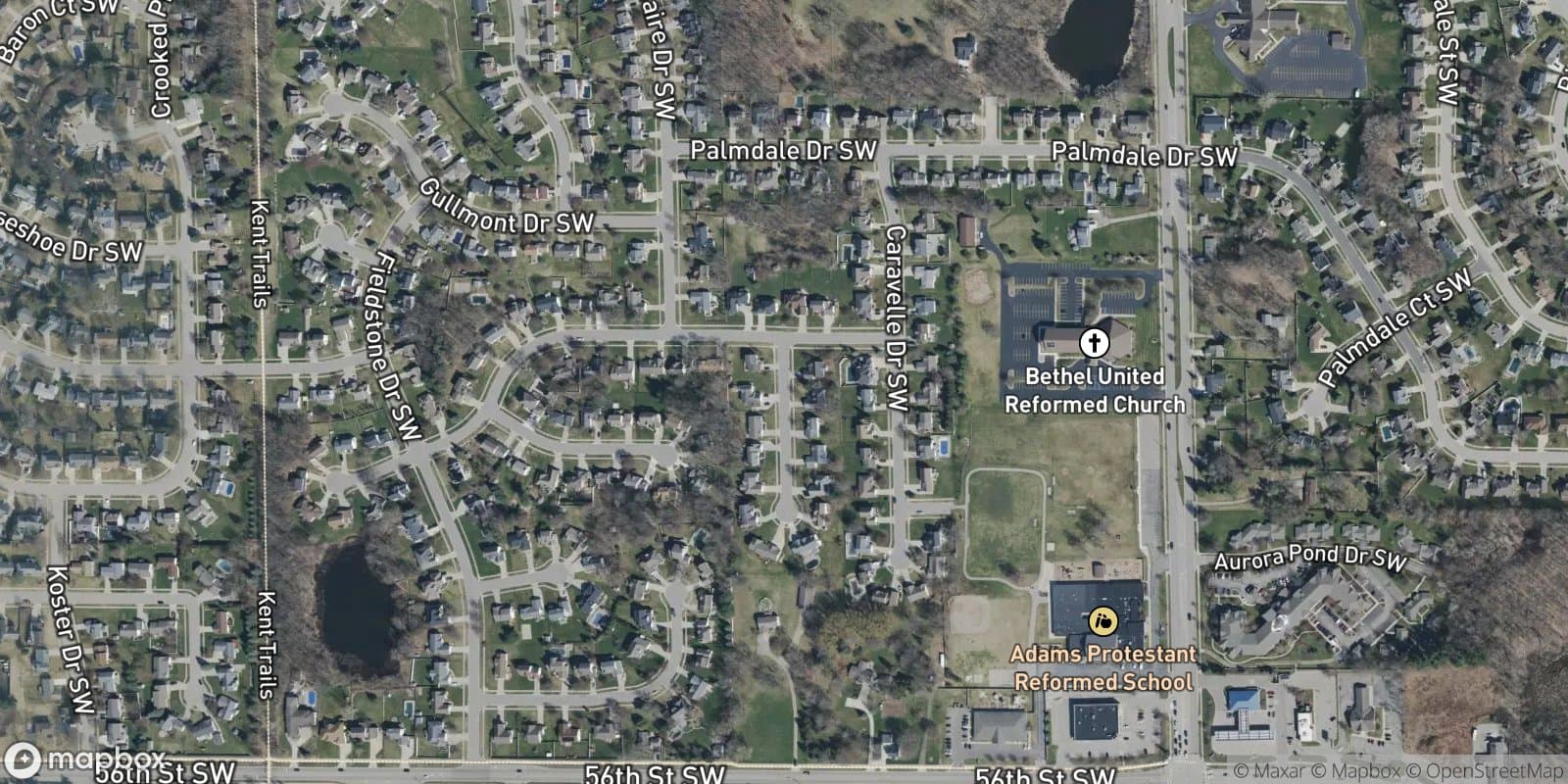 Tarra Estates — satellite view