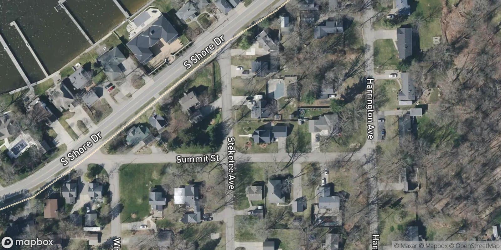 Harringtons Add No 1 — satellite view