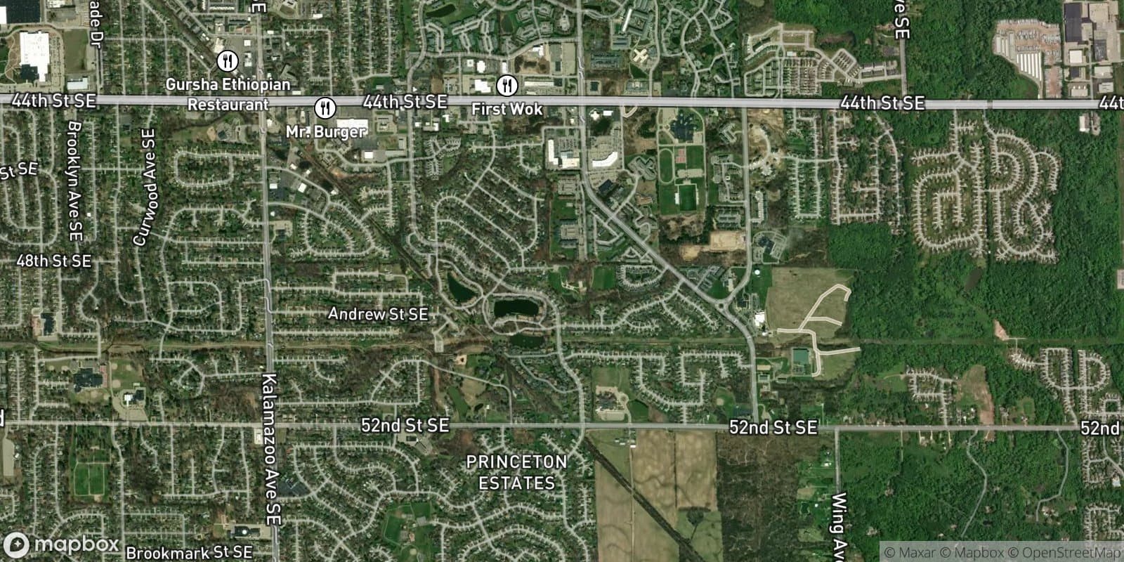 Old Farm Estates — satellite view