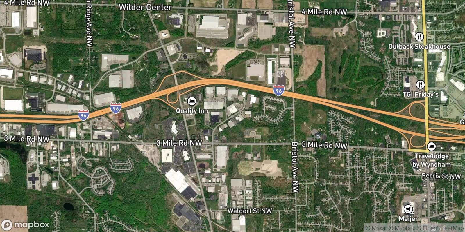 Walkent Industrial Park — satellite view
