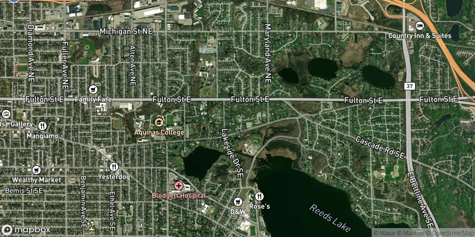 Mercers Lakeview Park Add. Area — satellite view