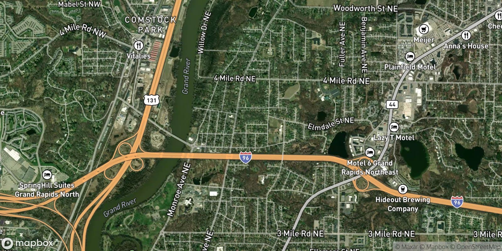 Briggs North Park Plat — satellite view