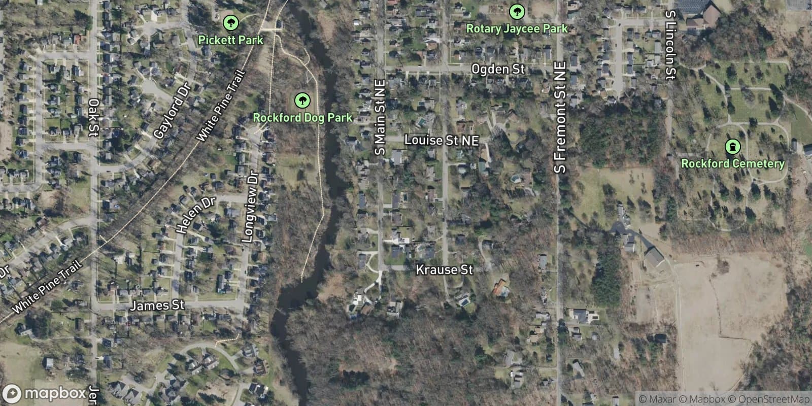 C. A. Underhill S Add. No. 1 — satellite view