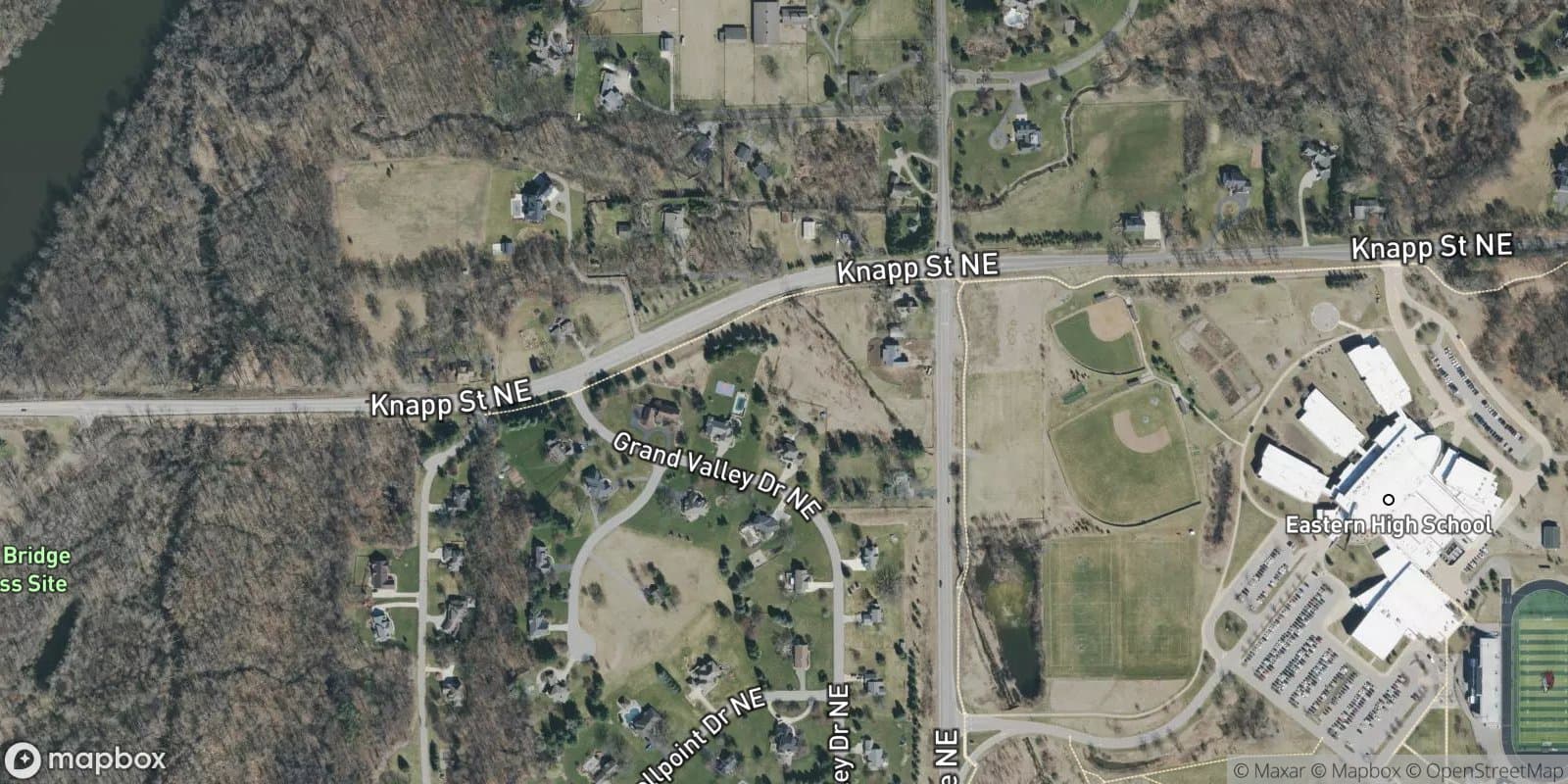 Grand Valley Estates Amended Plat of Lots 47 Thru 50 — satellite view