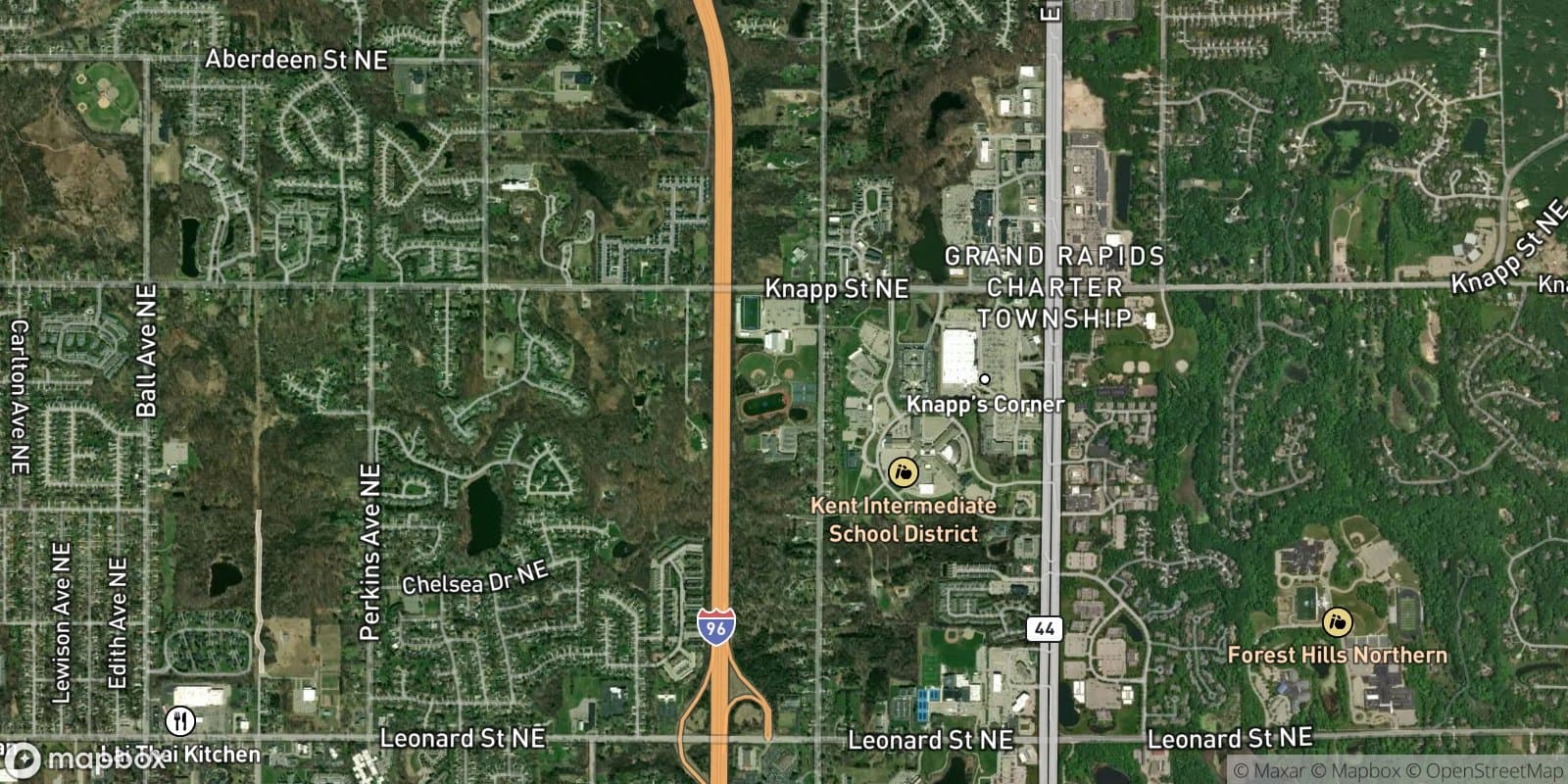 Doezema Plat Area — satellite view