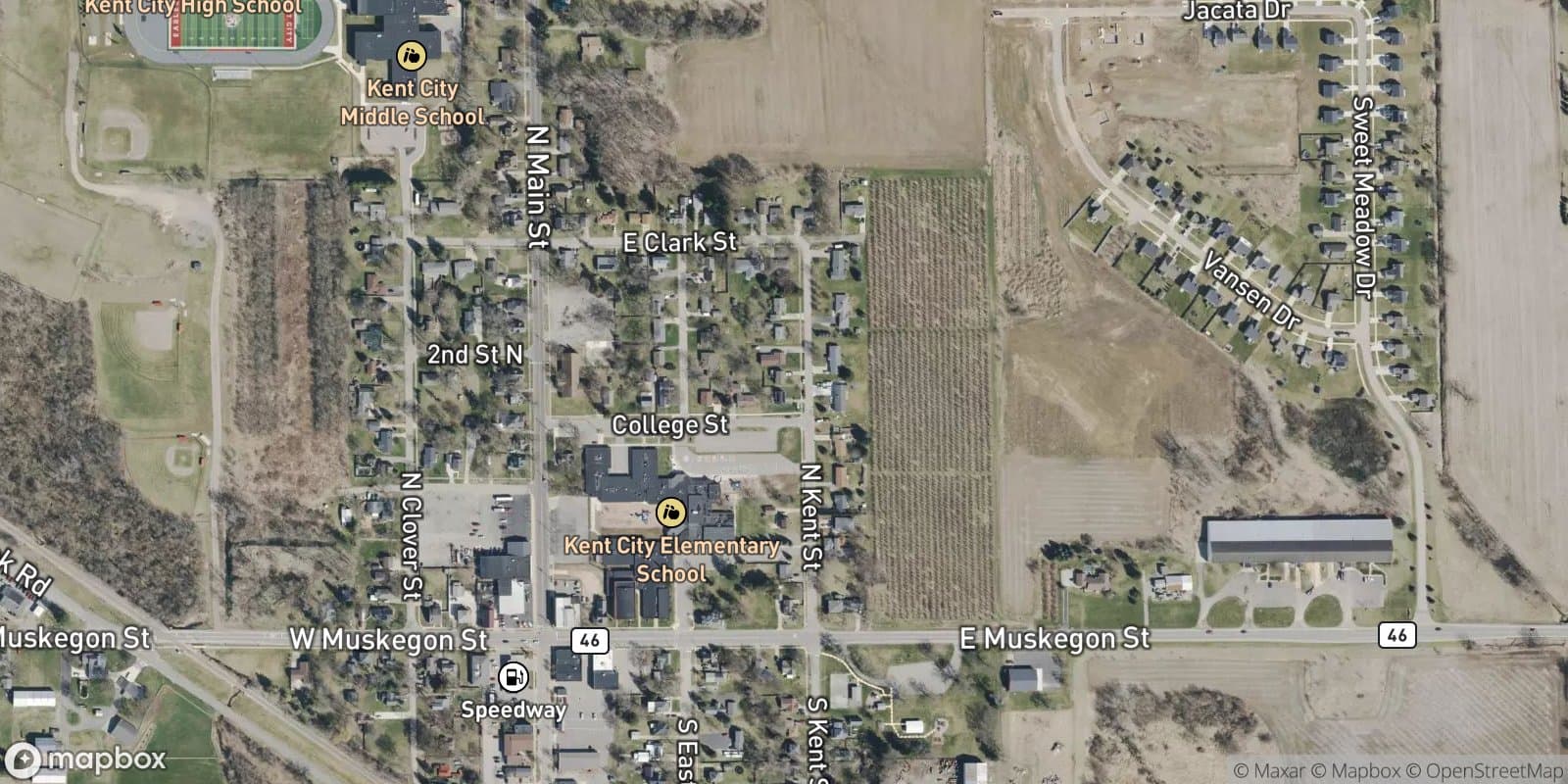 Clarke'S Add — satellite view