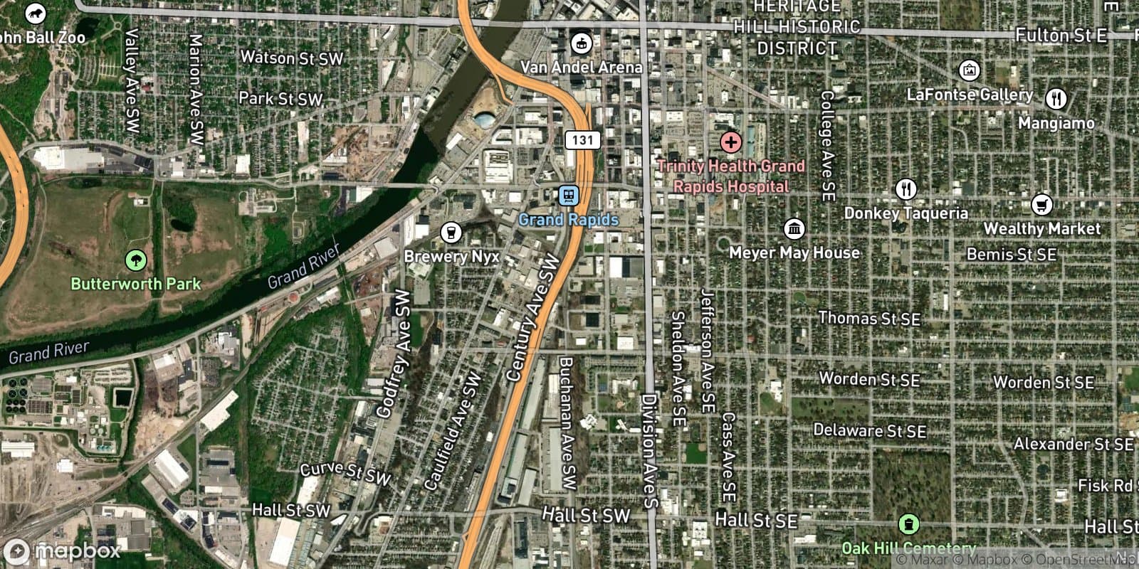 Grants Add. — satellite view