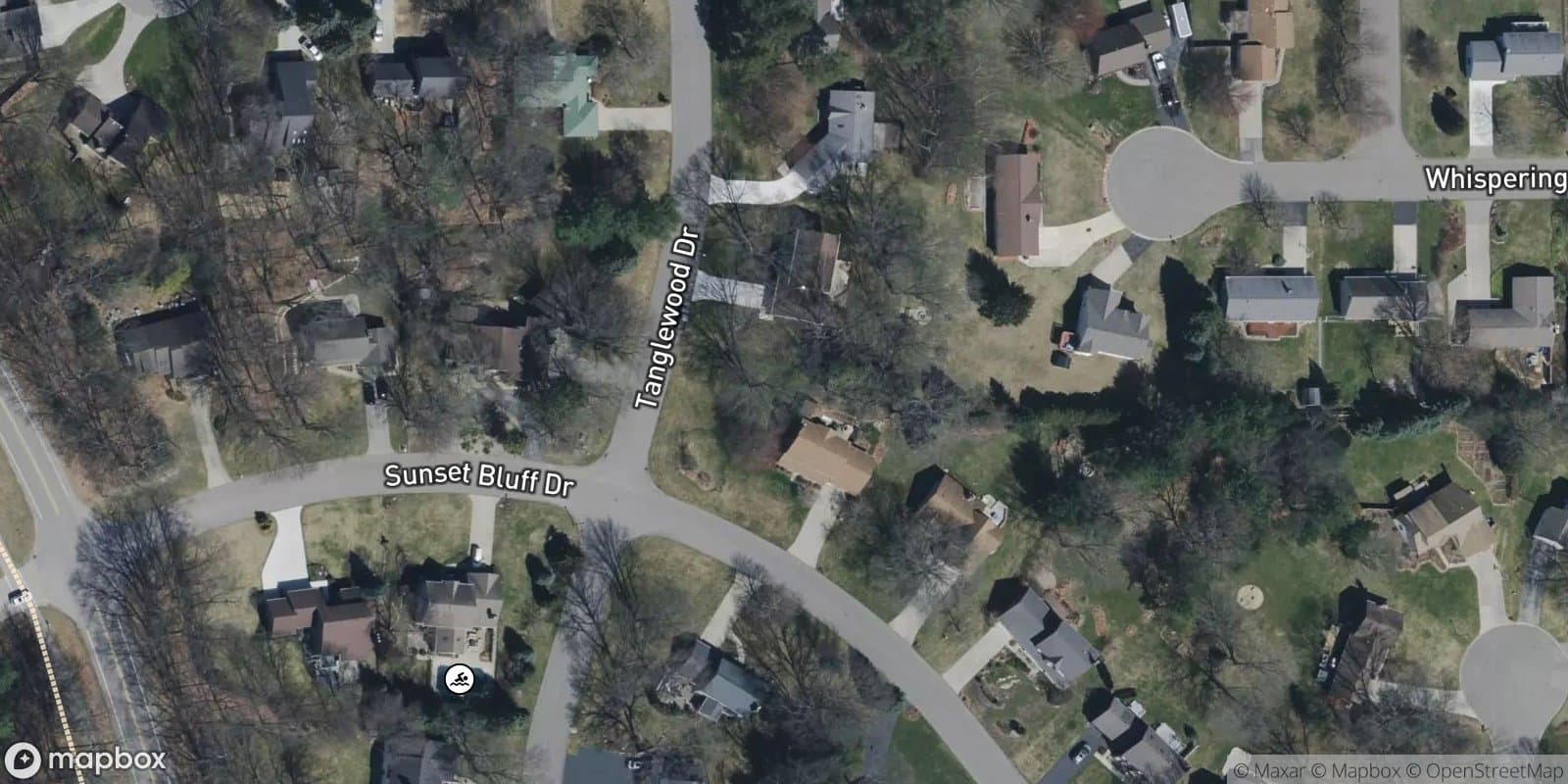 Lake Shore Estates — satellite view