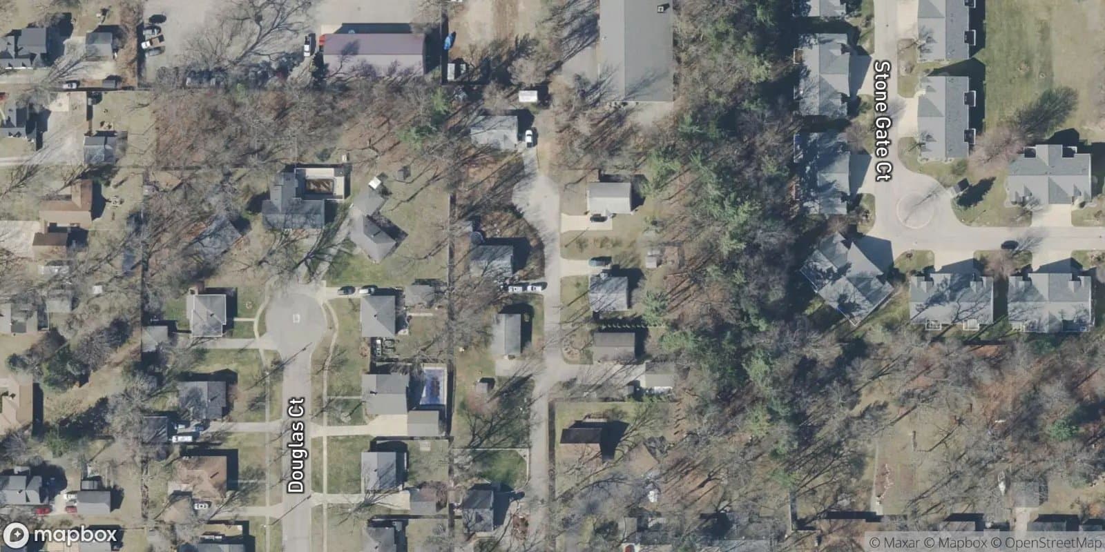 Spring Court — satellite view
